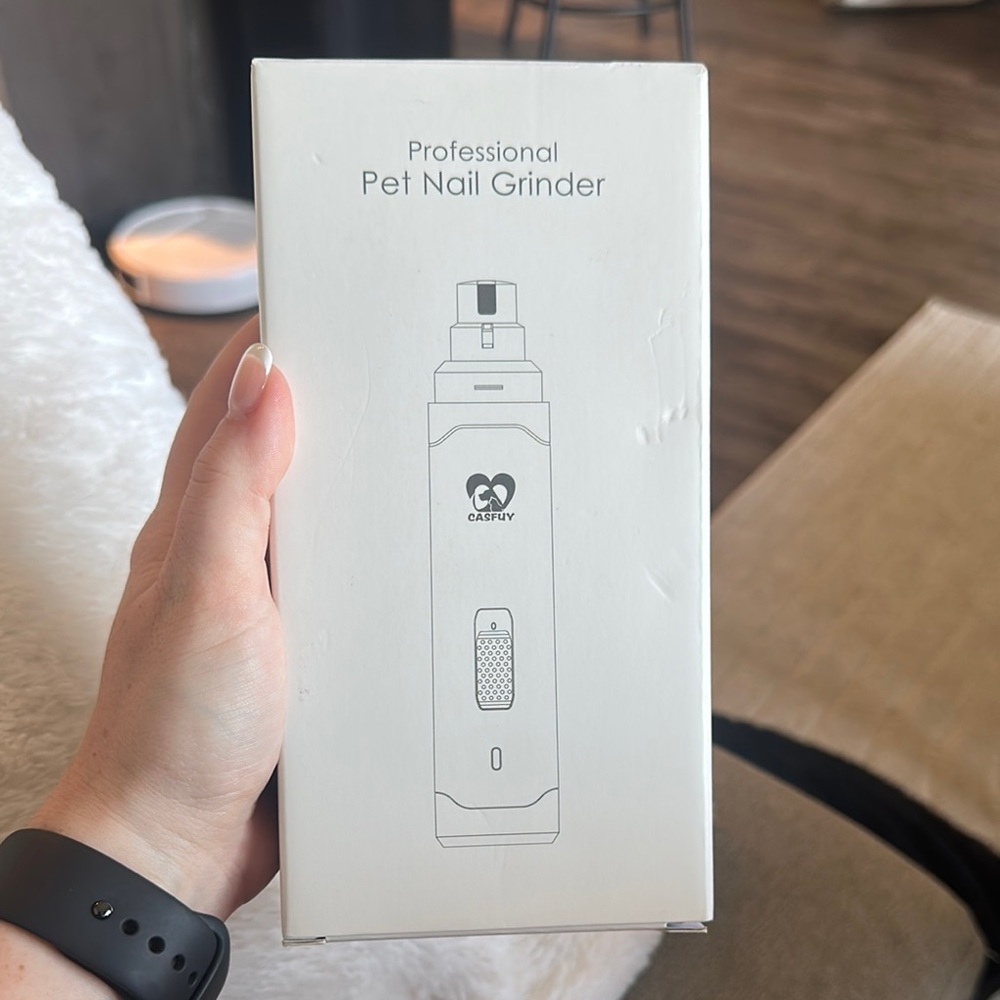 White Pet Nail Grinder